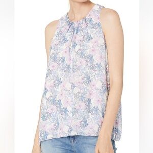 Vince Camuto Chiffon Floral Tank XS